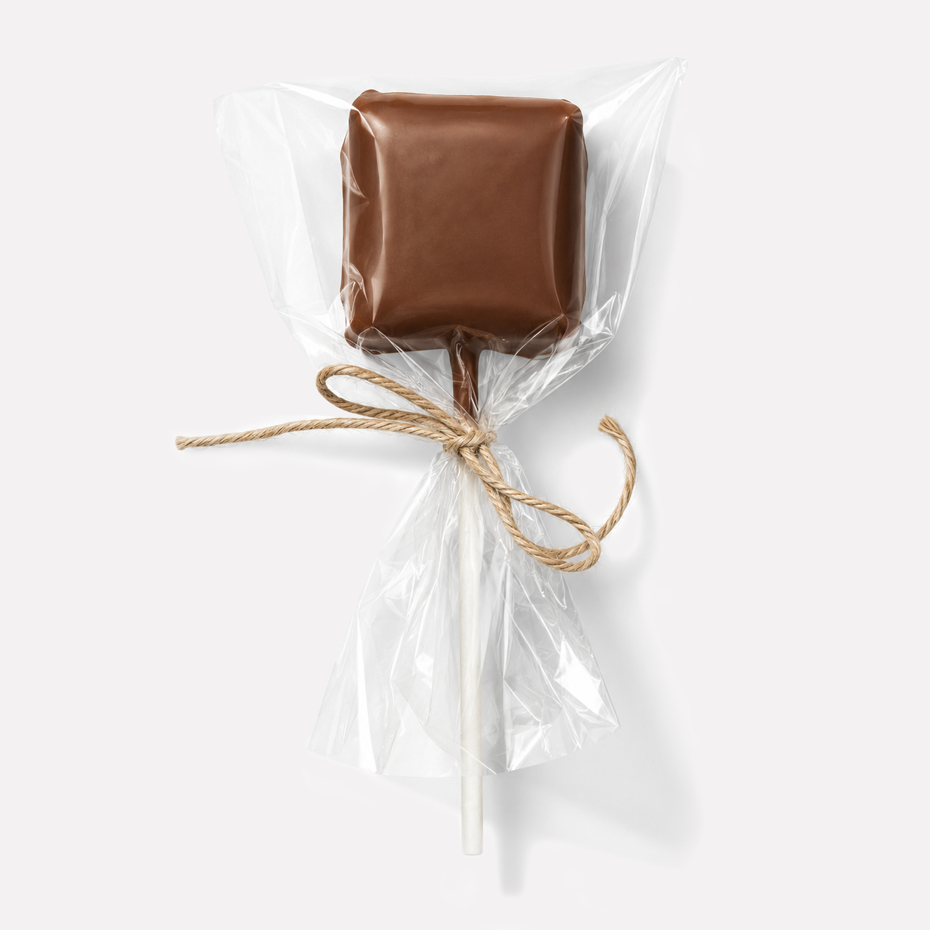 Milk Chocolate Dipped Marshmallow Pop